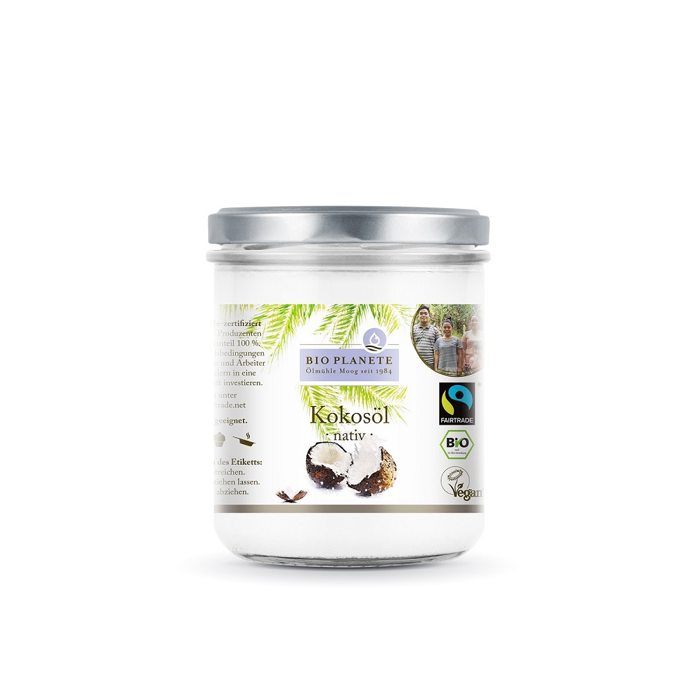 BIO PLANÈTE Kokosöl nativ Fair Trade 400 ml